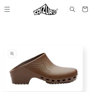 ISO Brown Calzuro clogs